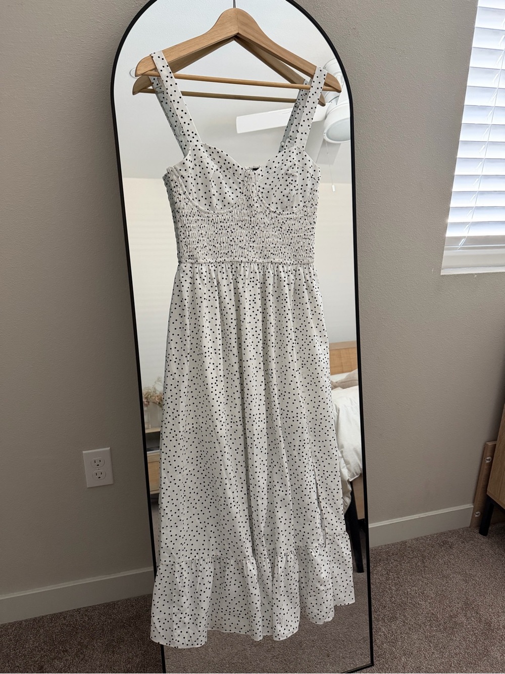 VICI collection polka dot midi dress SzXS